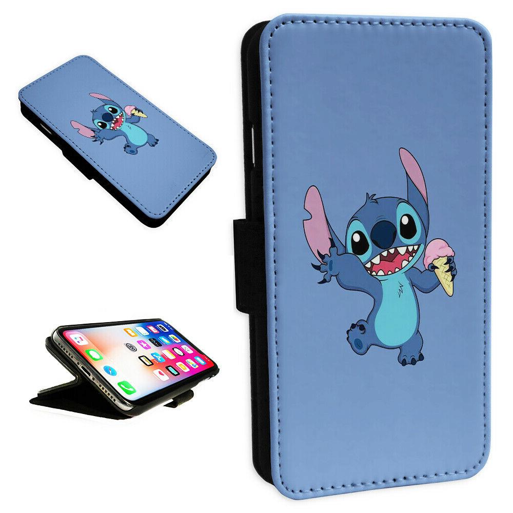 Lilo Stitch Icecream - Flip Phone Case Wallet
