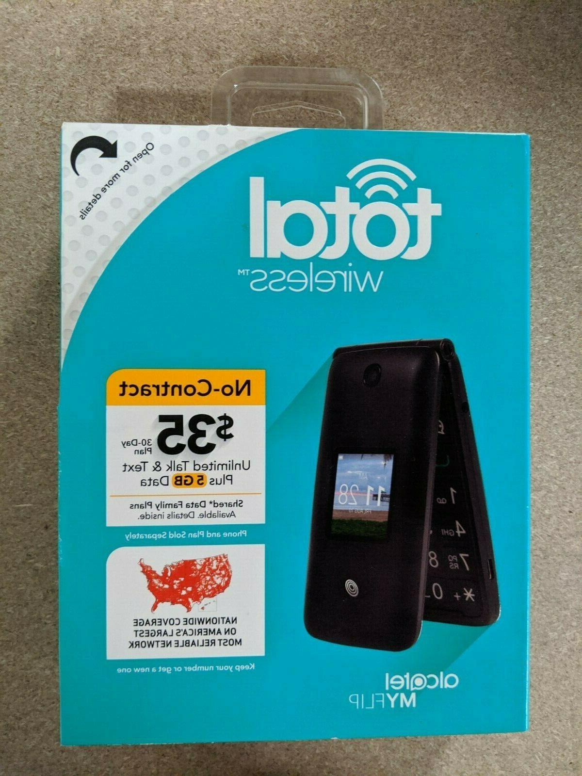 Tracfone Alcatel A405 Flip Prepaid Cell Phone